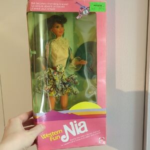 Western Fun Nia Barbie 1989